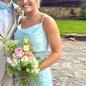 Elegant Light Blue Gown